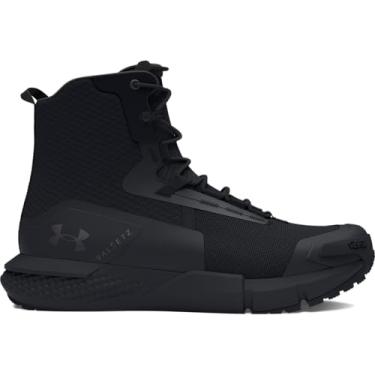 Imagem de Under Armour Bota masculina Charged Valsetz com zíper militar e tática, (001) Preto/Preto/Cinza Jet, 9.5