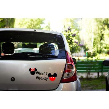 Imagem de Adesivo De Carro Minnie E Mickey Mod03