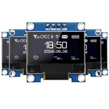 Imagem de Módulo de exibição OLED IPistbit 0,96" 128x64 SSD1306 I2C Branco