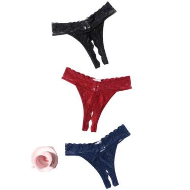 Imagem de Calcinha tanga Avidlove Lace Cheeky para mulheres x pacote