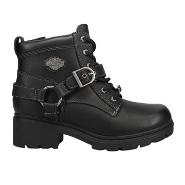 Imagem de HARLEY-DAVIDSON FOOTWEAR Bota feminina Tegan no tornozelo, Preto, 10