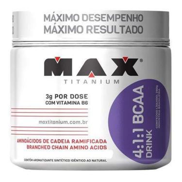 Imagem de Kit 5x BCAA 4:1:1 280g Drink Max Titanium-Unissex