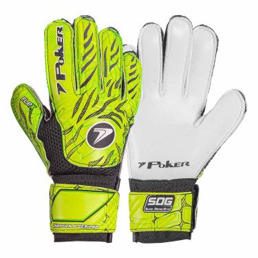 Imagem de Luva de Goleiro Campo Semi Profissional Poker Multiterreno Champion 8-Unissex