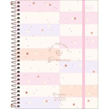 Imagem de Planner Espiral Soho 90G 17,7 x 24 CM TILIBRA - 2026 (Closer Than Evert - Listras)