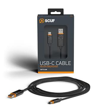 Imagem de SCUF Braided USB-C Cable - Black 10ft / 3.6 Meters USB Type C Connection and Charging for Xbox, PS5 Controllers and Smart Phones - Light Gray - Xbox Series X