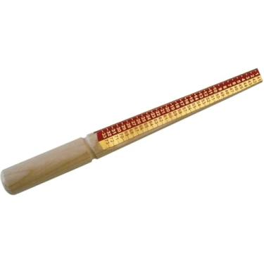 Imagem de TAURISH Mandril de tamanho de anel de tubo de cera para ampliar furos de resma de ceras de entalhe tamanhos do Reino Unido 1-33, tamanhos da UE 41-73 Ferramenta de fabricação de anéis de joias