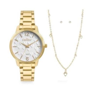 Imagem de Relógio Condor Feminino Mimos E Sutilezas Dourado - COPC21JKO/K4K COPC21JKO/K4K-Unissex