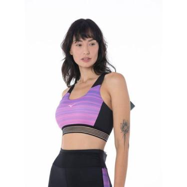 Imagem de Top de Treino Feminino Mizuno High, Preto, M