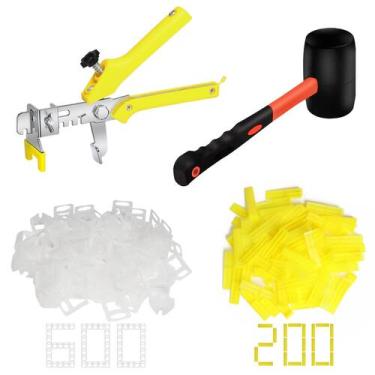 Imagem de Sistema de nivelamento de ladrilhos Storystore 600 Clips 200 cunhas de
