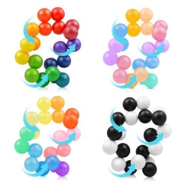 Imagem de Brinquedo sensorial Fidget Ball Yrissmiss para crianças autistas de 3 