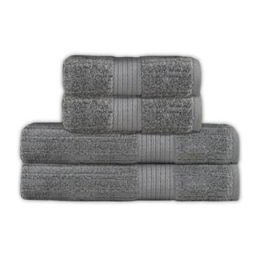 Imagem de Jogo Toalha de Banhão Buddemeyer 4 Peças Luxo Fio Penteado Premium Alt