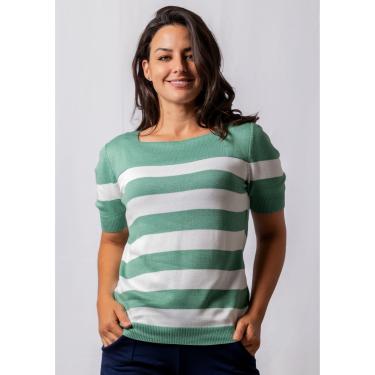 Imagem de Blusa m/c Pau a Pique Modal Verde