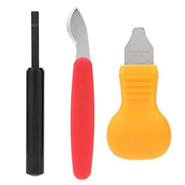 Imagem de HEEPDD Assista a Abridor de Abridor, Rotekt 3pcs Watch Case Vane/Wing, Watch Back Remover Knife, Tampa Traseira Removedor Removedor Reunindo Reparador de Revestimento, Case de Vane/Wing Nan