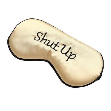 Imagem de Máscara de dormir Shut Up Soft Artificial Silk para mulheres - Yiweisa