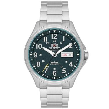 Imagem de Relógio Orient Masculino Ref: Yn6ss007 E2sx Automático Prateado