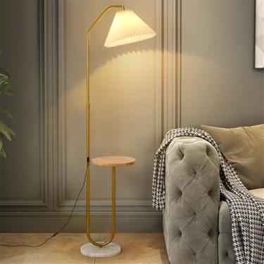 Imagem de Luminária de chão contemporânea de luxo, com design moderno e artístico, ideal para sala de estar, quarto, escritório, casa de campo, hotel ou residências. Design retrô e criativo em LED (Es