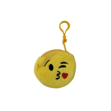 Imagem de Chaveiro Porta Moeda Emoji Divertido Beijos - Wellmix