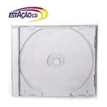 Imagem de 20 Unid. Cd Box - Caixa Acrílica Tradicional Transparente - Levox