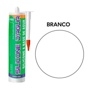 Imagem de Silicone Branco 450G - Selante Acrílico Base De Água Branco - Sbrix, B