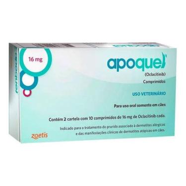 Imagem de Apoquel 16 Mg para Cachorro 20 Comprimidos - zoetis