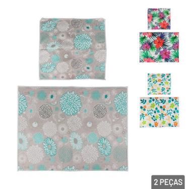 Imagem de Pano de Limpeza Poliéster 2 Pçs Multiuso - Tudo em Caixa