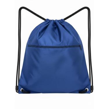 Imagem de Bolsa Saco Mochila Esportiva Poliéster Academia - Azul
