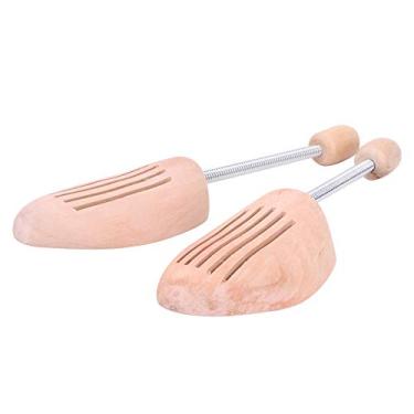 Imagem de Haofy Maca e Modelador de Sapatos de Madeira, 2 Peças para Moldar e Preservar Sapatos, Protetor de árvore de Anti-deformação Com Coluna de Mola (35 36)