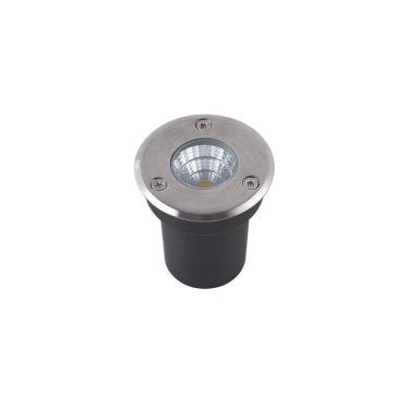 Imagem de Embutido De Solo Led Nordecor Venna 6312 5W 24 Inox 3000K
