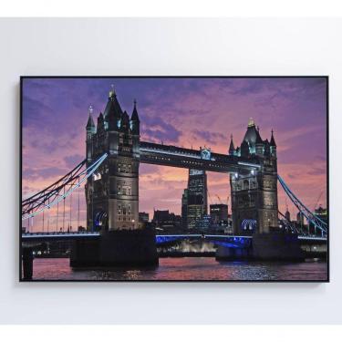 Imagem de Quadro Ponte Da Torre 120x80 Cm Adesivo Fotográfico