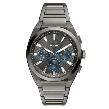 Imagem de Relógio Fossil Masculino Everett Grafite - Fs6107-1pn Relógio Fossil Masculino Everett - Fs6107-1pn