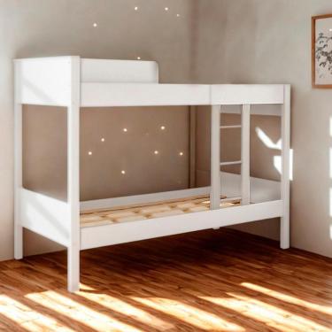 Imagem de Beliche Cama Solteiro Ditália Cm-21 Branco