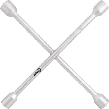 Imagem de Chave De Roda Tipo Cruz 17x19x21x23mm Aço Carbono - Nove54