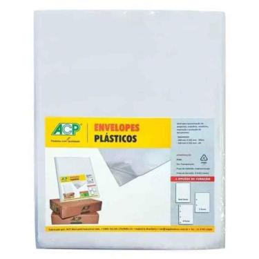 Imagem de Envelope Plástico 4furos Oficio 0,15 C/100