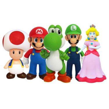 Imagem de Bonecos Action Figure Super Marios Grandes Super Size 23Cm