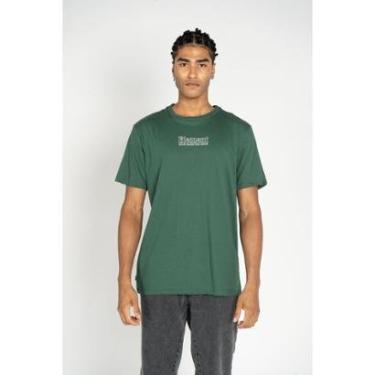 Imagem de Camiseta Element M/C Dial Verde Verde-Verde-G-Masculino