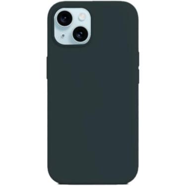Imagem de Capa de Proteção para iPhone, Case de Celular Ultra Slim, Preta, Material Silicone Macio, Compatível com iPhone 13