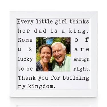 Imagem de THYGIFTREE Presentes para pai da filha, lembrança sentimental, presente de aniversário para pai, presente de aniversário da filha, dia dos pais, presentes de Natal para pai, You Are My King