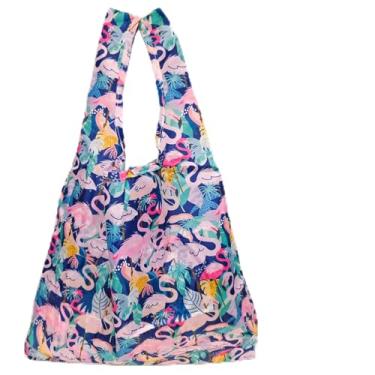 Imagem de Sacolas de compras reutilizáveis laváveis na máquina bolsa de compras dobrável com proteção ambiental (estilo 12)