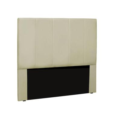 Imagem de Cabeceira Arizona Cama Box Solteiro 90Cm Corino Bege