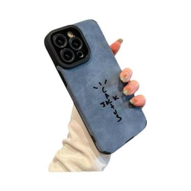 Imagem de Capa De Couro Flip Para iPhone 16 15 14 13 12 11 pro Max XR XS Moda St