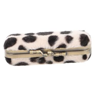 Imagem de Vaguelly Estojo organizador de batom com suporte de maquiagem portátil espelhado para batons, brilho labial e essenciais, design vintage elegante, forro resistente a arranhões para viagens e uso