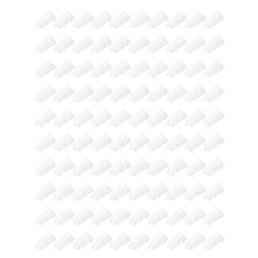 Imagem de Capas descartáveis ​​para tintura de cabelo, 100 unidades, protetores de ouvido elásticos à prova d'água para salão de cabeleireiro, uso doméstico, evita pigmentos, poeira, água,