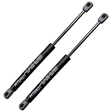 Imagem de MYSMOT 4632 Suporte de elevação de porta-malas traseiro amortecedores, braços, molas a gás para Chevrolet Camaro 1987-1992 Pontiac Firebird 1991-1992 conversível, SG330013 8195546, pacote com 2