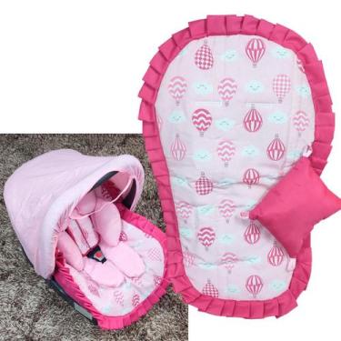 Imagem de Kit Capa de Bebê Conforto + Capa de Carrinho + Apoio Anatômico + Jogo 
