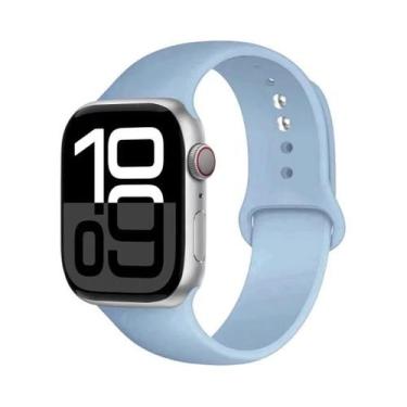 Imagem de Pulseira Universal De Silicone Para Apple Watch 44mm 45mm 41mm 49mm 40
