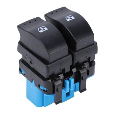 Imagem de Jiawu Interruptor da Janela Elétrica, 10 Pinos Preto do Controle da Janela Lateral do Passageiro para NV400 Master III Megane III Trafic Scenic II 2010-2018, 8200476806