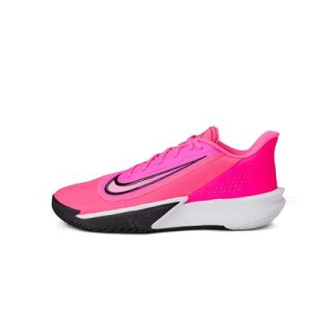 Imagem de Nike Tênis de basquete unissex adulto Precision 7, Rosa Blast/Preto/Branco, 13 Women/11.5 Men