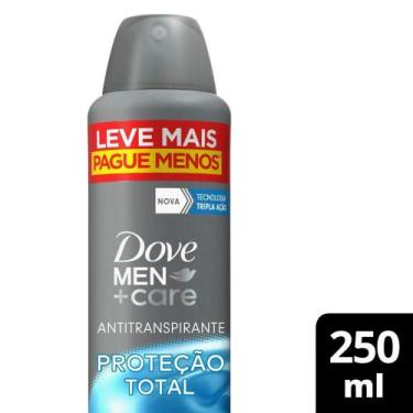 Imagem de Desodorante Antitranspirante Aerosol Dove Men+Care Proteção Total 250m