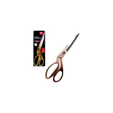 Imagem de Tesoura Multiuso Corta Fácil, Aço Inox, 23cm, 9,5 Polegadas, Ponta Fina, Corte Reto