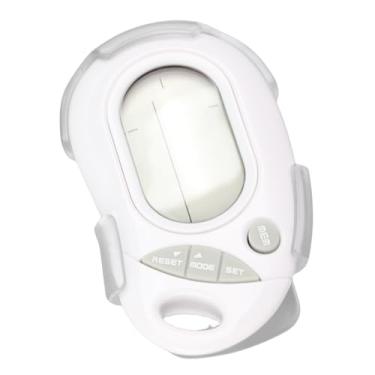 Imagem de KIMISS Pedômetro de Caminhada - Contador de Passos Com Sensor 3D Eletrônico para Homens, Mulheres e Adultos - Pedômetro de Bolso Leve Com Memória de 7 Dias e Rastreamento Preciso de Passos